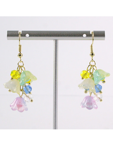 Kolczyki KOLOROWE DZWONECZNIKI LOLITA AKCESORIA...