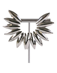 Kolczyki SREBRNE  KOLCE SKRZYDŁA  STAL CHIRURGICZNA...