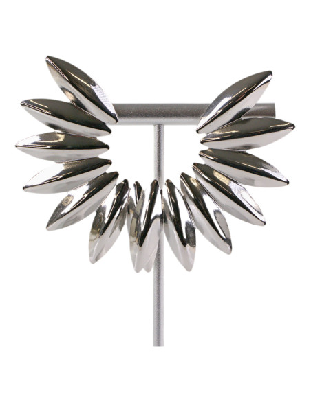 Kolczyki SREBRNE  KOLCE SKRZYDŁA  STAL CHIRURGICZNA  LOLITA AKCESORIA