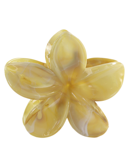 Klamra do Włosów HAWAJSKI KWIAT KWIATEK ECARLA Lolita Akcesoria 8 cm