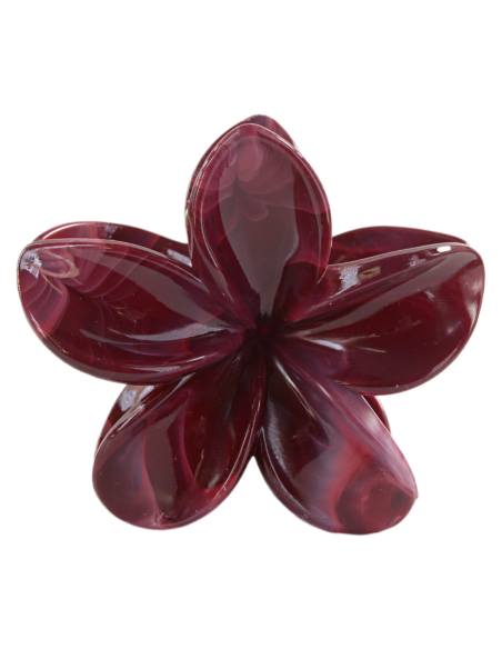 Klamra do Włosów HAWAJSKI KWIAT KWIATEK ECARLA Lolita Akcesoria 8 cm