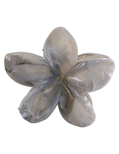 Klamra do Włosów HAWAJSKI KWIAT KWIATEK ECARLA Lolita Akcesoria 8 cm