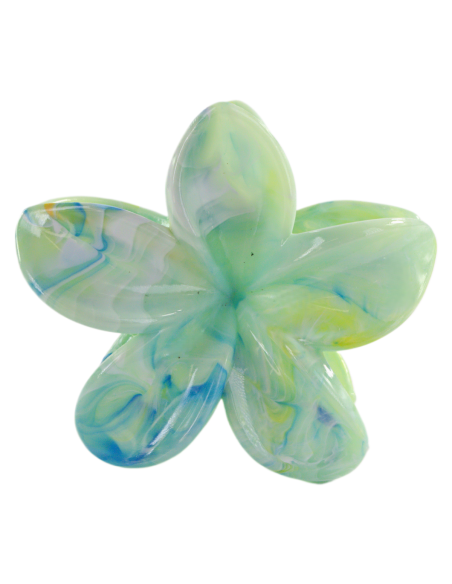 Klamra do Włosów HAWAJSKI KWIAT KWIATEK ECARLA Lolita Akcesoria 8 cm