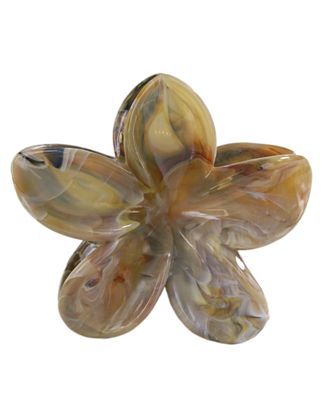 Klamra do Włosów HAWAJSKI KWIAT KWIATEK ECARLA Lolita Akcesoria 8 cm