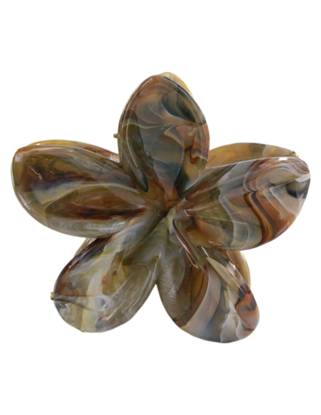 Klamra do Włosów HAWAJSKI KWIAT KWIATEK ECARLA Lolita Akcesoria 8 cm