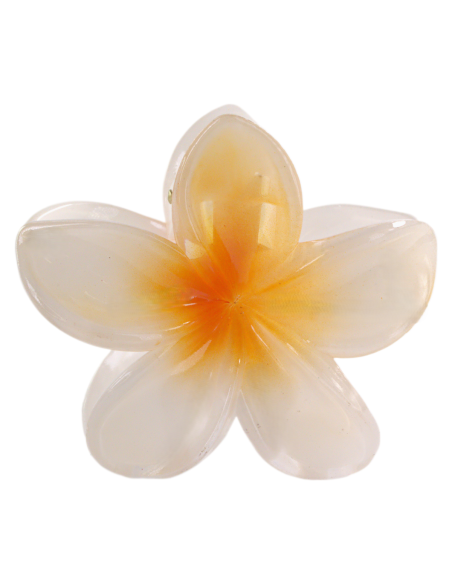 Klamra do Włosów HAWAJSKI KWIAT KWIATEK ECARLA Lolita Akcesoria 8 cm