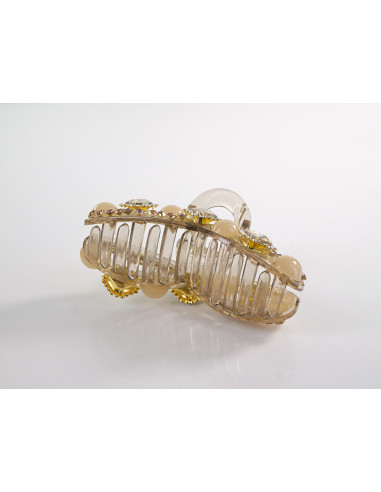 Klamra do Włosów WIECZOROWA ŚWIECĄCA KOKARDKA...