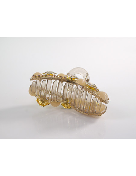 Klamra do Włosów WIECZOROWA ŚWIECĄCA KOKARDKA  Lolita Akcesoria