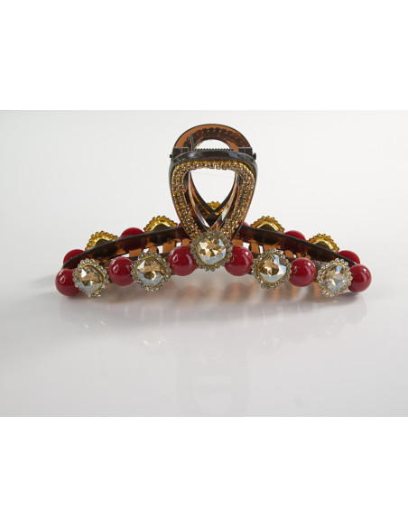 Klamra do Włosów WIECZOROWA ŚWIECĄCA XL  Lolita Akcesoria