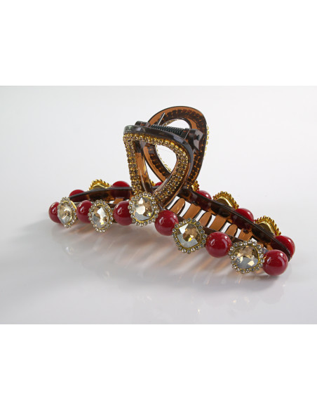 Klamra do Włosów WIECZOROWA ŚWIECĄCA XL  Lolita Akcesoria