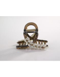 Klamra do Włosów WIECZOROWA Z KŁOSEM CYRKONIE   Lolita...