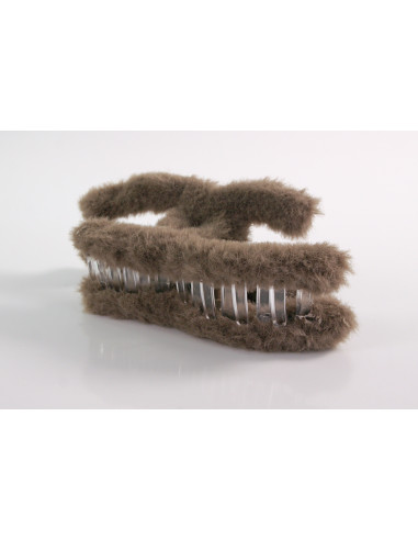 Klamra do Włosów BEAUTY  Z FUTERKIEM PLUSZOWA...