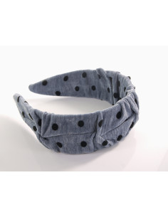 OPASKA do Włosów NIEBIESKA KROPKI KROPECZKI Lolita Akcesoria 2