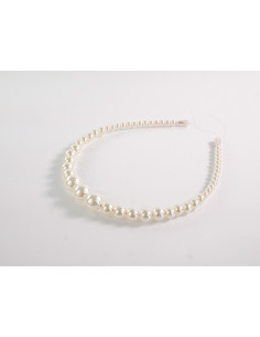 OPASKA do Włosów Z PEREŁKAMI WIANEK  PERŁY  Lolita Akcesoria