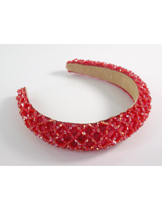 OPASKA do Włosów Z KORALIKAMI FASCYNATOR Lolita Akcesoria