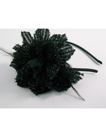 OPASKA do Włosów Z KWIATEM FASCYNATOR KWIAT Lolita Akcesoria