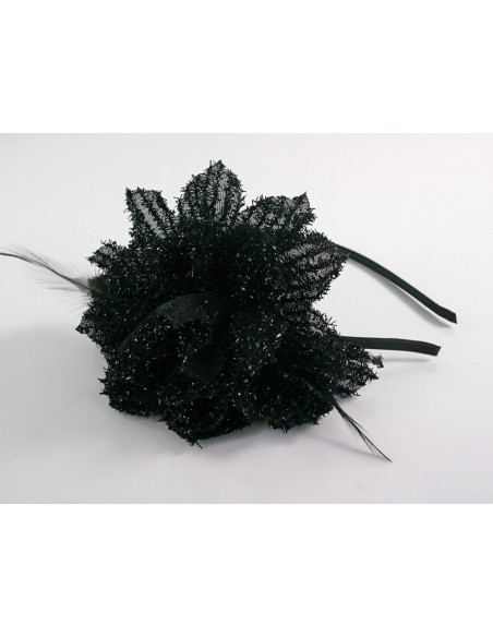 OPASKA do Włosów Z KWIATEM FASCYNATOR KWIAT Lolita Akcesoria