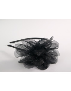 OPASKA do Włosów Z KWIATEM FASCYNATOR KWIAT Lolita Akcesoria 2