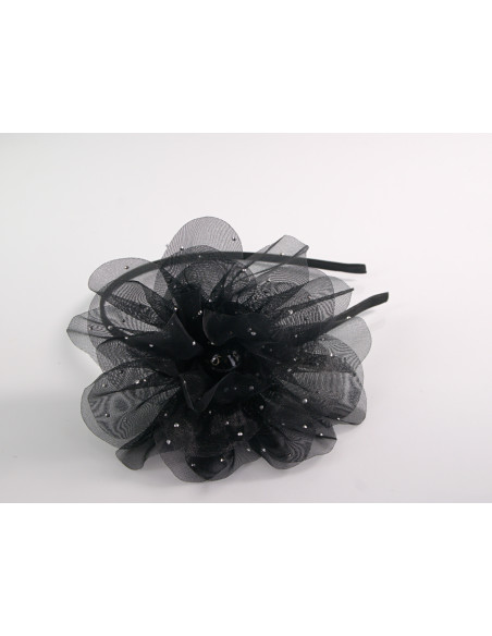 OPASKA do Włosów Z KWIATEM FASCYNATOR KWIAT Lolita Akcesoria