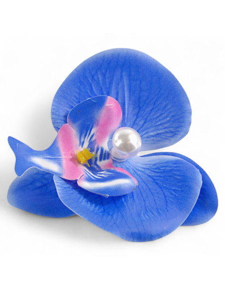 Spinka do włosów NIEBIESKA ORCHIDEA LOLITA AKCESORIA