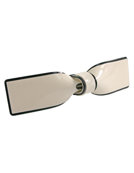 KLAMRA FRANCUSKA KOKARDKA ECRU Z LAMÓWKĄ  Lolita Accessories