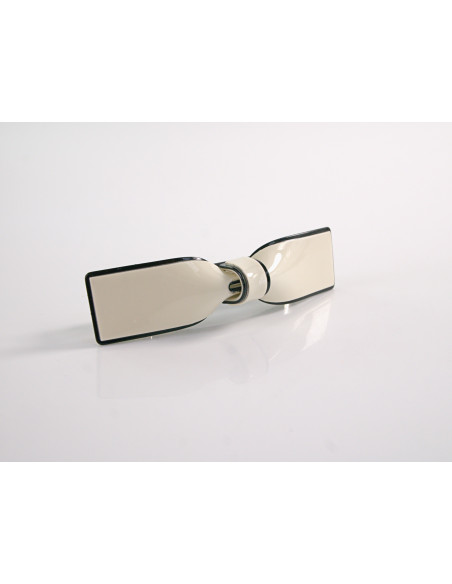 KLAMRA FRANCUSKA KOKARDKA ECRU Z LAMÓWKĄ  Lolita Accessories