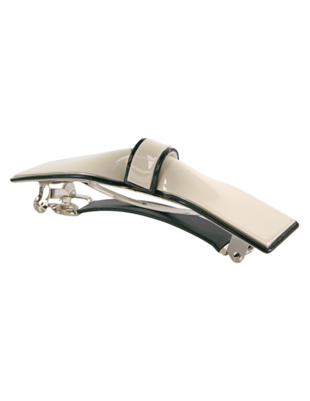 KLAMRA FRANCUSKA KOKARDKA ECRU Z LAMÓWKĄ  Lolita Accessories