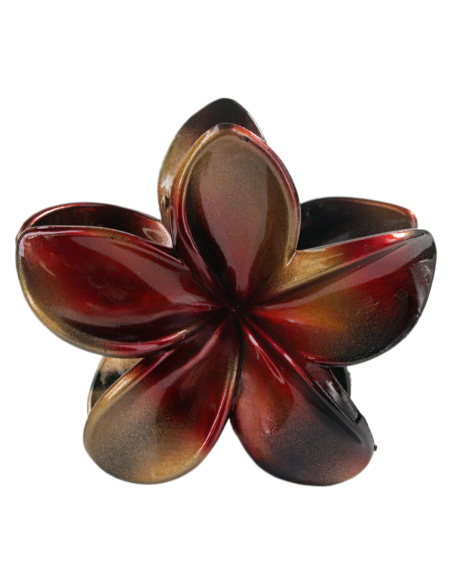 Klamra do Włosów HAWAJSKI KWIAT KWIATEK ECARLA Lolita Akcesoria 8 cm