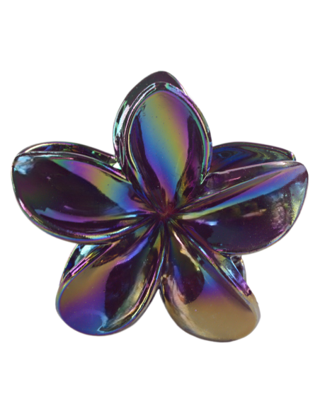 Klamra do Włosów HAWAJSKI KWIAT KWIATEK ECARLA Lolita Akcesoria 8 cm