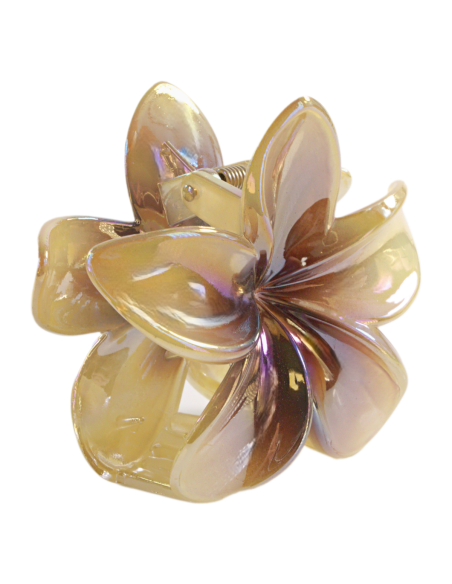 Klamra do Włosów HAWAJSKI KWIAT KWIATEK ECARLA Lolita Akcesoria 8 cm