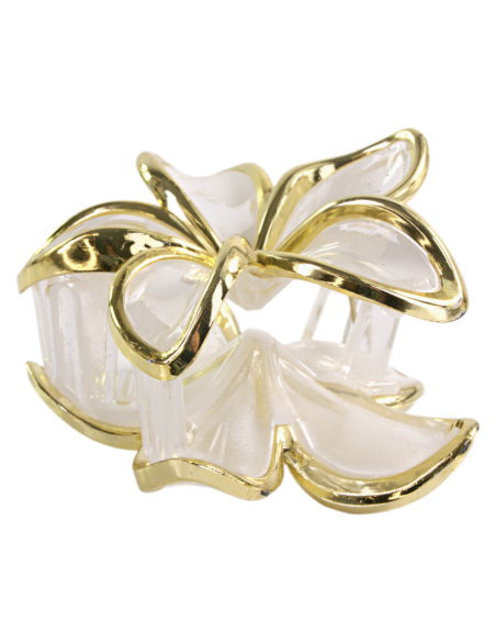 Klamra do Włosów HAWAJSKI KWIAT KWIATEK ECARLA Lolita Akcesoria 8 cm