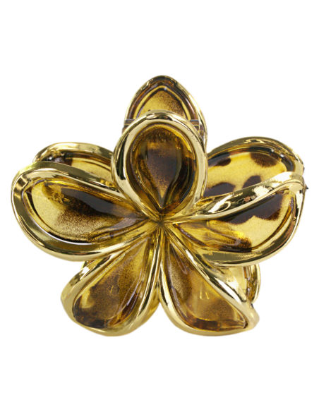 Klamra do Włosów HAWAJSKI KWIAT KWIATEK ECARLA Lolita Akcesoria 8 cm