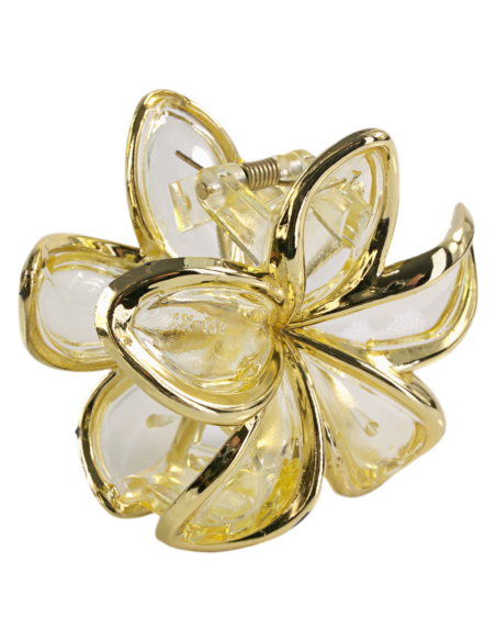 Klamra do Włosów HAWAJSKI KWIAT KWIATEK ECARLA Lolita Akcesoria 8 cm