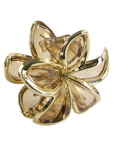 Klamra do Włosów HAWAJSKI KWIAT KWIATEK ECARLA Lolita Akcesoria 8 cm