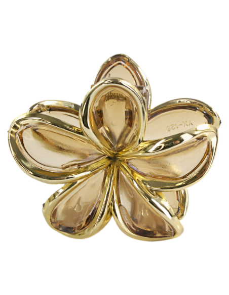 Klamra do Włosów HAWAJSKI KWIAT KWIATEK ECARLA Lolita Akcesoria 8 cm