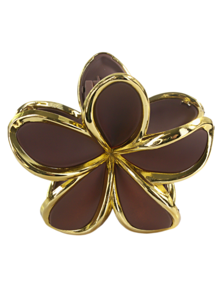 Klamra do Włosów HAWAJSKI KWIAT KWIATEK ECARLA Lolita Akcesoria 8 cm