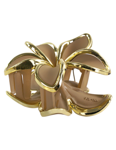 Klamra do Włosów HAWAJSKI KWIAT KWIATEK ECARLA Lolita Akcesoria 8 cm