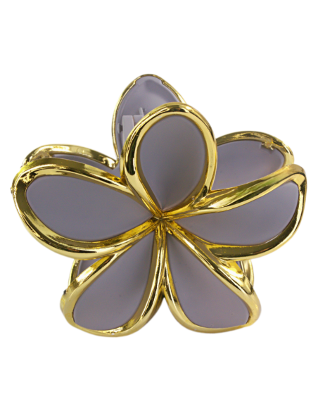 Klamra do Włosów HAWAJSKI KWIAT KWIATEK ECARLA Lolita Akcesoria 8 cm