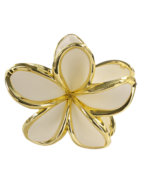 Klamra do Włosów HAWAJSKI KWIAT KWIATEK ECARLA Lolita Akcesoria 8 cm