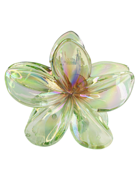 Klamra do Włosów HAWAJSKI KWIAT KWIATEK ECARLA Lolita Akcesoria 8 cm