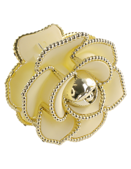 Klamra do Włosów DUŻA RÓŻA KWIAT Lolita Akcesoria 8 cm