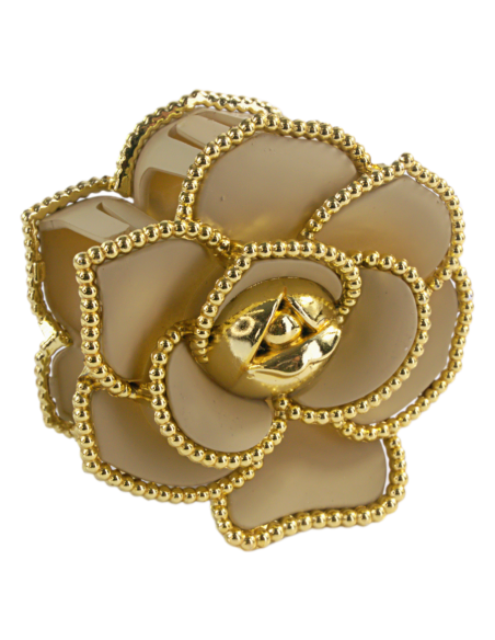 Klamra do Włosów DUŻA RÓŻA KWIAT Lolita Akcesoria 8 cm