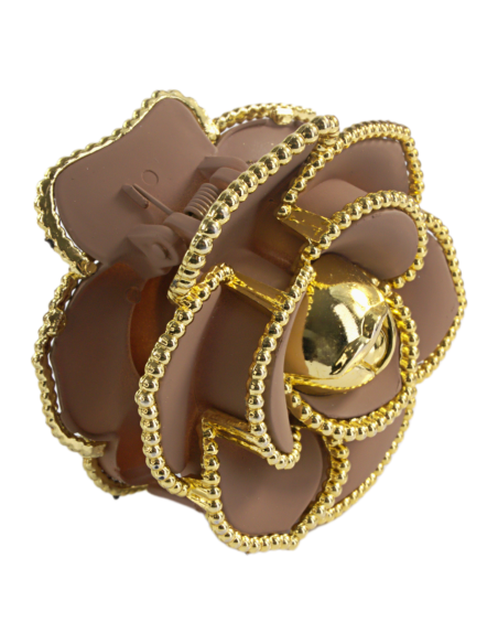 Klamra do Włosów DUŻA RÓŻA KWIAT Lolita Akcesoria 8 cm