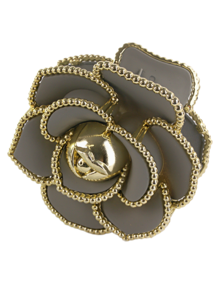 Klamra do Włosów DUŻA RÓŻA KWIAT Lolita Akcesoria 8 cm