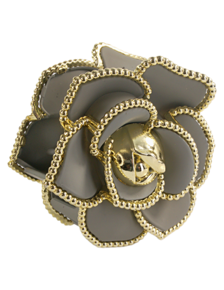 Klamra do Włosów DUŻA RÓŻA KWIAT Lolita Akcesoria 8 cm