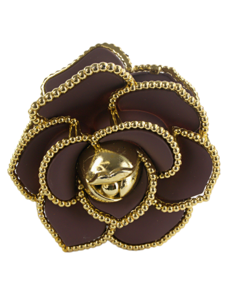 Klamra do Włosów DUŻA RÓŻA KWIAT Lolita Akcesoria 8 cm