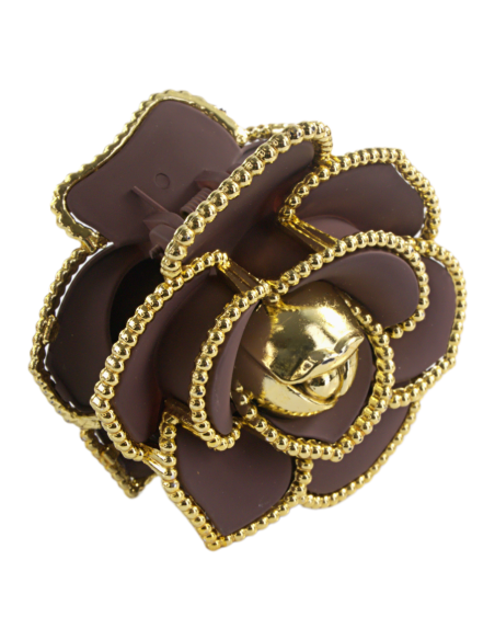 Klamra do Włosów DUŻA RÓŻA KWIAT Lolita Akcesoria 8 cm
