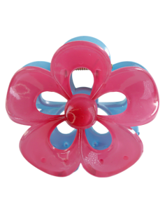 Klamra do Włosów KWIATEK DUŻY DWUKOLOROWY  KWIAT Lolita...