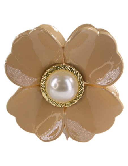 Klamra do Włosów KWIATEK Z PERŁĄ  KWIAT Lolita Akcesoria 6 cm
