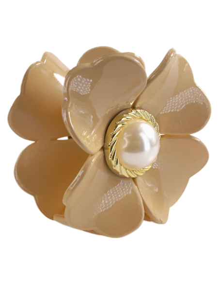 Klamra do Włosów KWIATEK Z PERŁĄ  KWIAT Lolita Akcesoria 6 cm